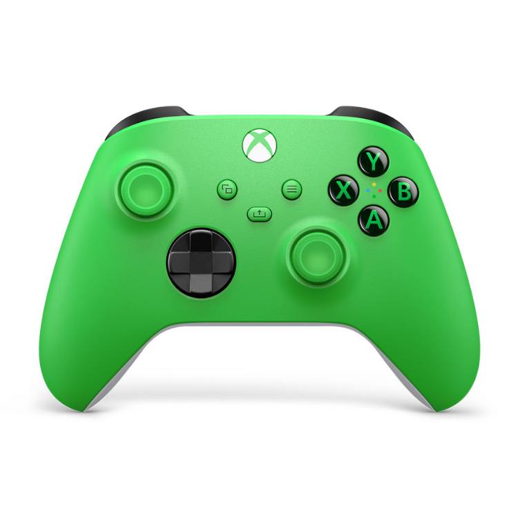 Collection of Manette Xbox verte au design vibrant, offrant confort et précision pour des heures de jeu immersives avec une ergonomie améliorée. | Inforezo in a gallery layout